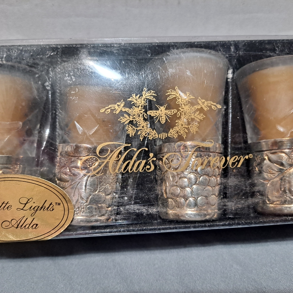 Alda's Forever Candle Set. Vintage.